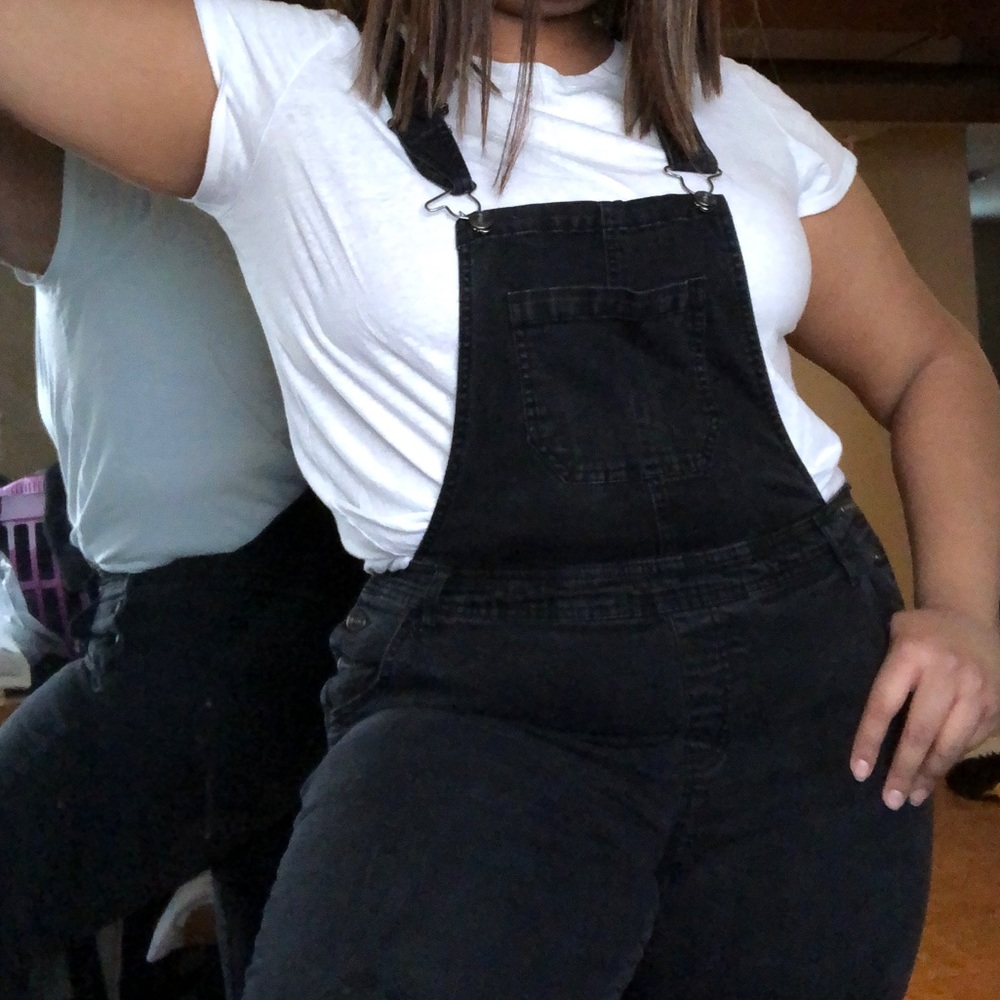 Skinny Jean Overalls
